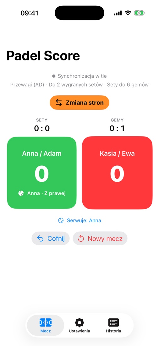 Przypomnienie o zmianie stron